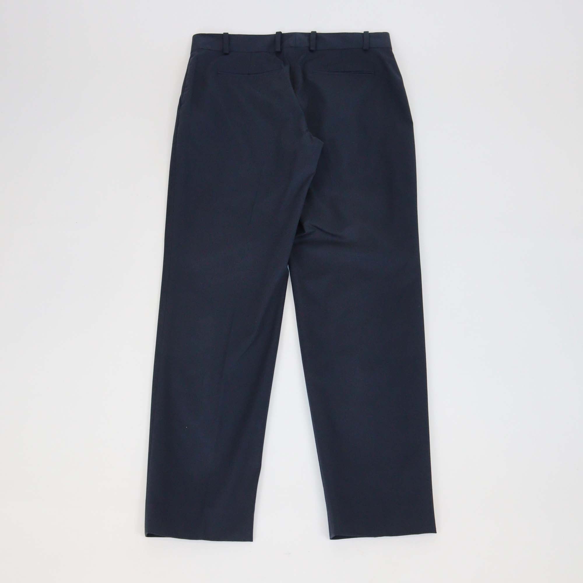 Loro Piana Navy Blue Cotton Pants
