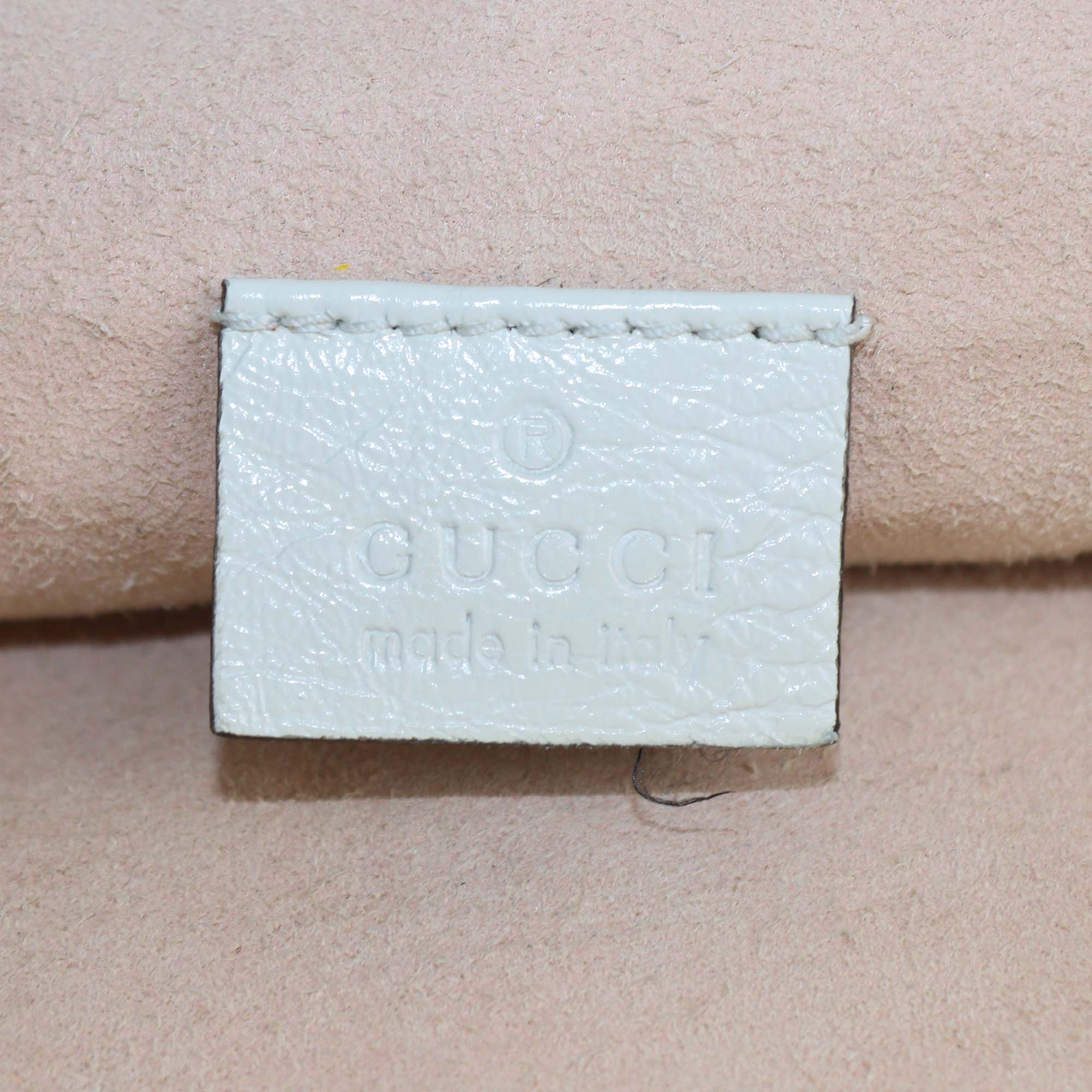 Gucci Off White Leather Large Rajah Tote