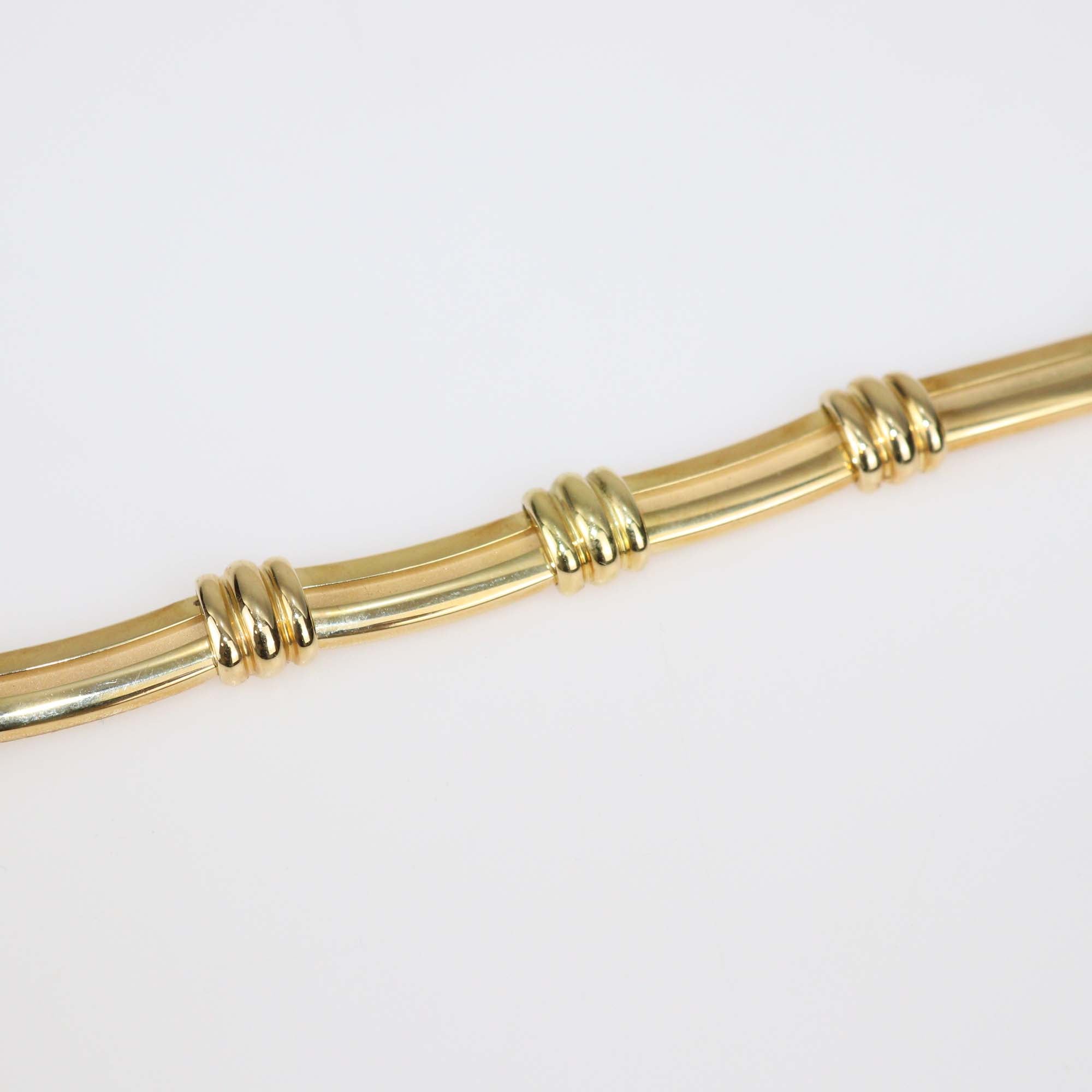 Tiffany & Co. Atlas 18k Yellow Gold Choker Necklace