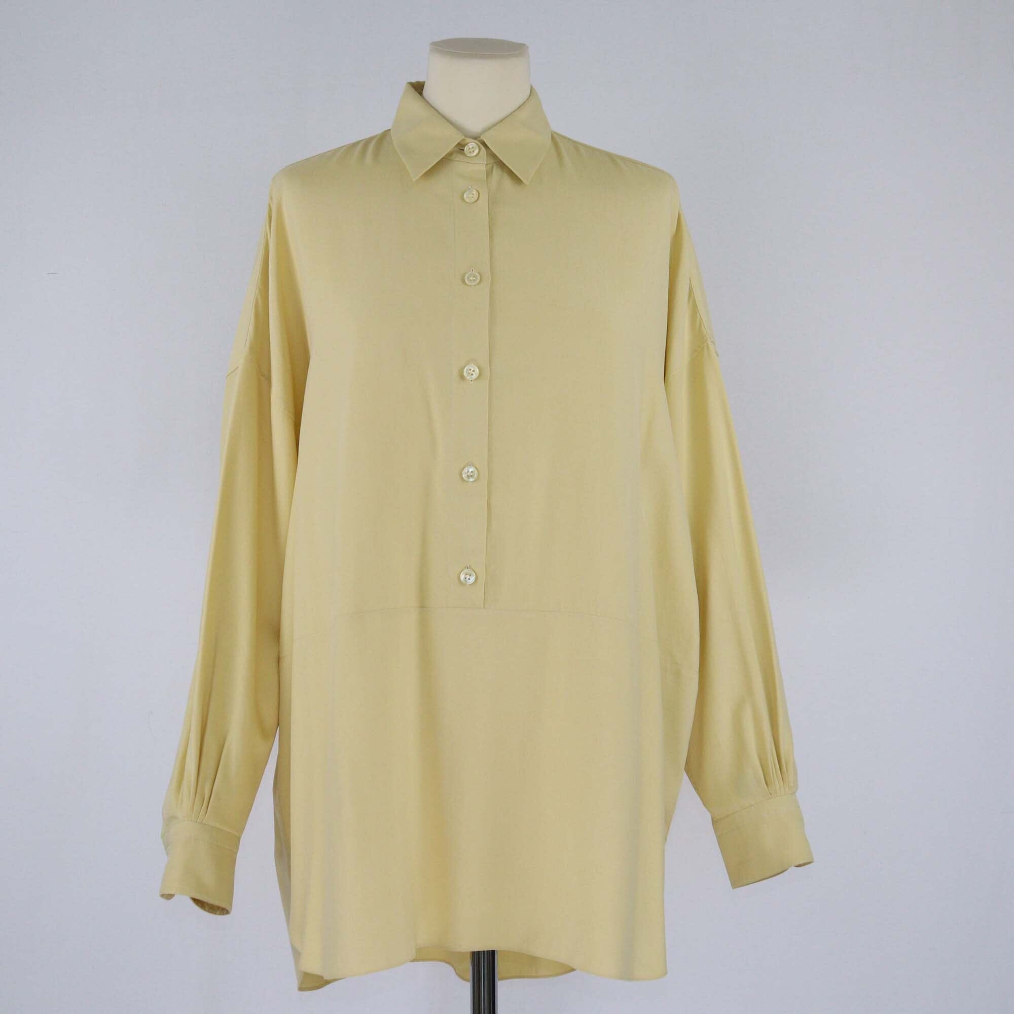 Loro Piana Yellow Longsleeve Shirt Clothing Loro Piana 