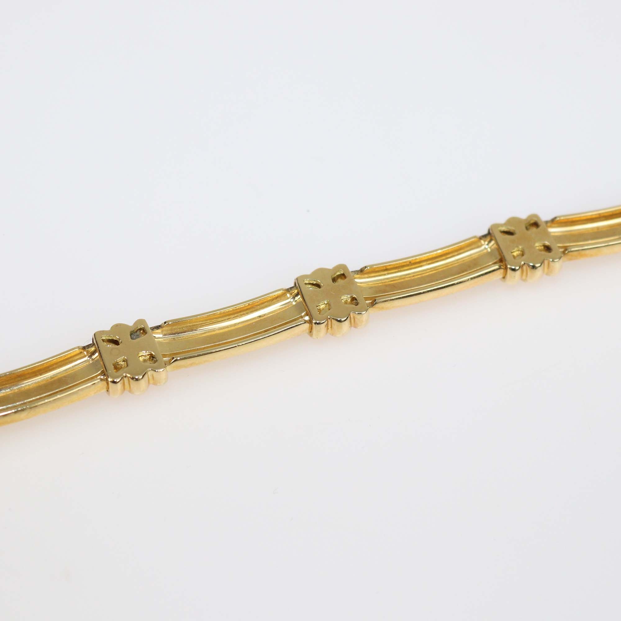 Tiffany & Co. Atlas 18k Yellow Gold Choker Necklace