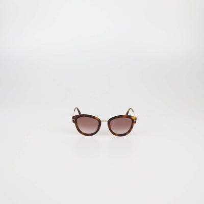 Tom Ford Brown Tortoise Gradient Mia-02 Sunglasses