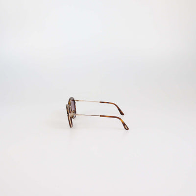 Tom Ford Brown Tortoise Gradient Mia-02 Sunglasses