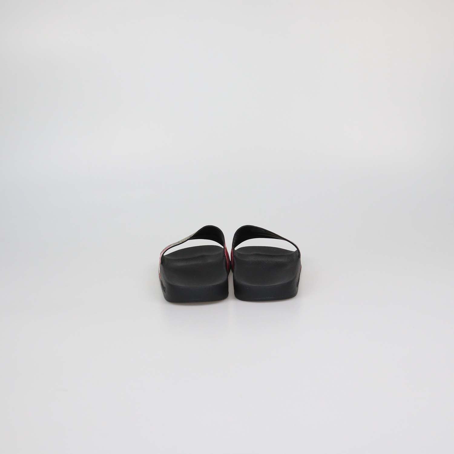 Gucci Beige GG Supreme Canvas Blooms Flat Slide
