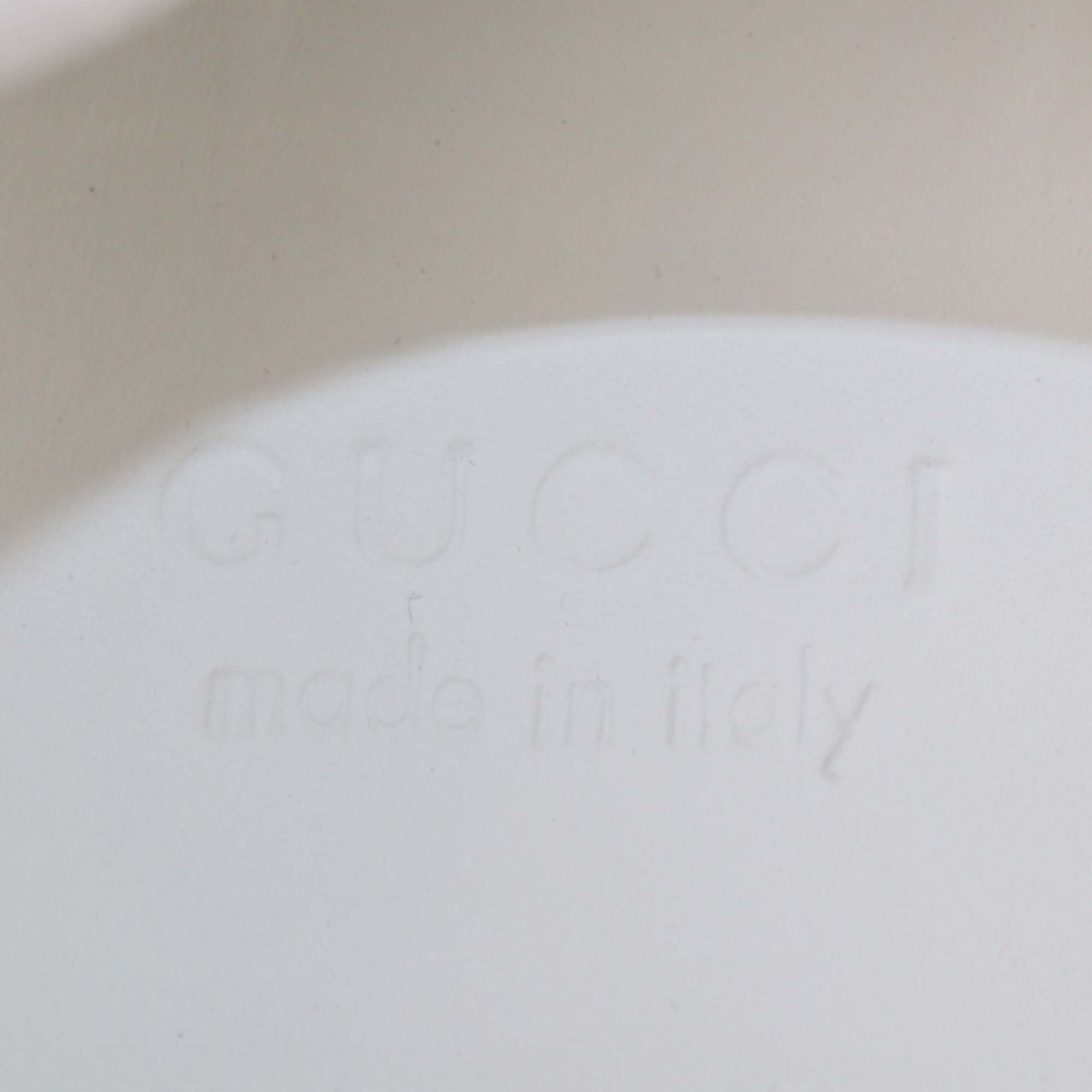 Gucci White/Blue Leather GG Web Chunky Sneakers
