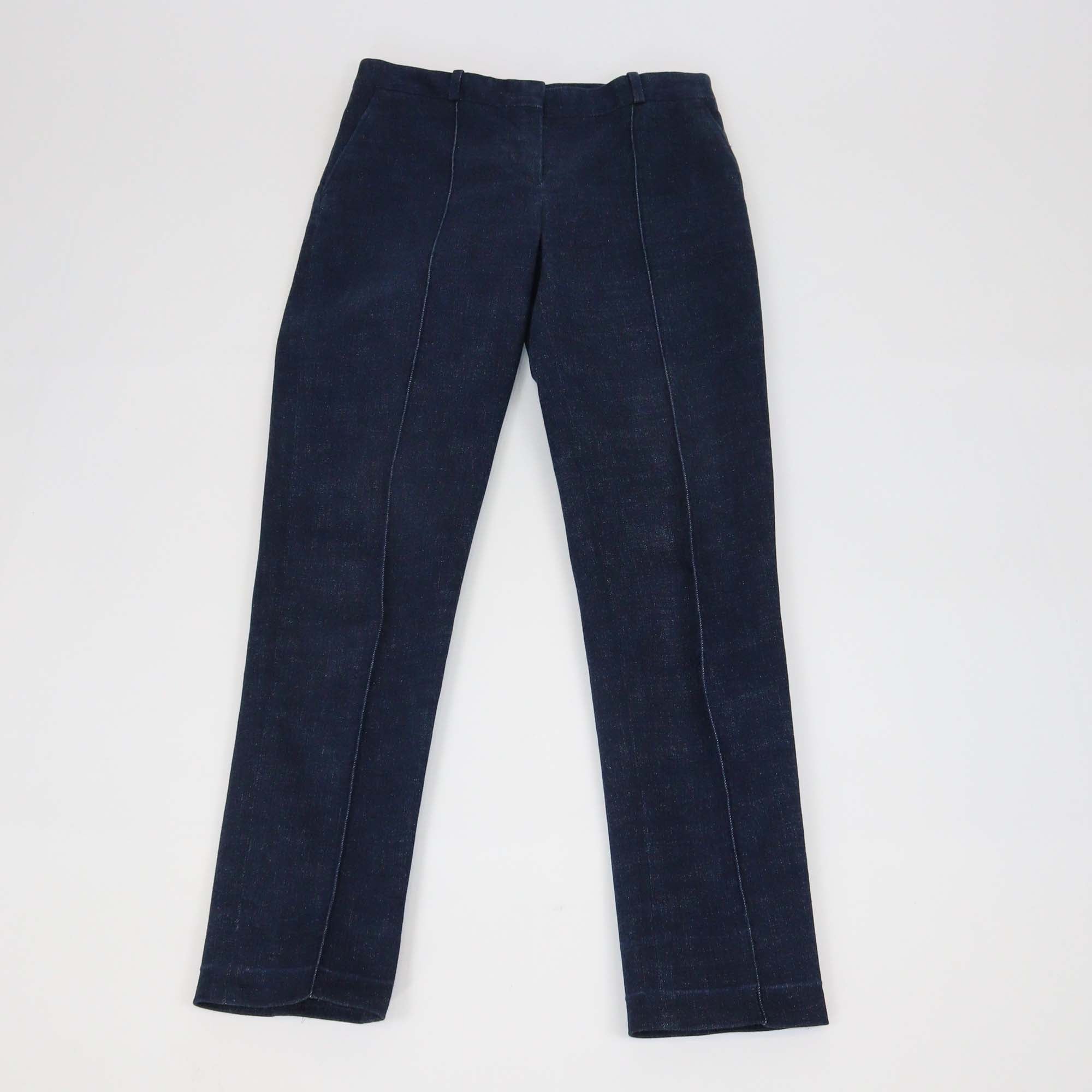 Loro Piana Dark Blue Denim Winter Derk Pants