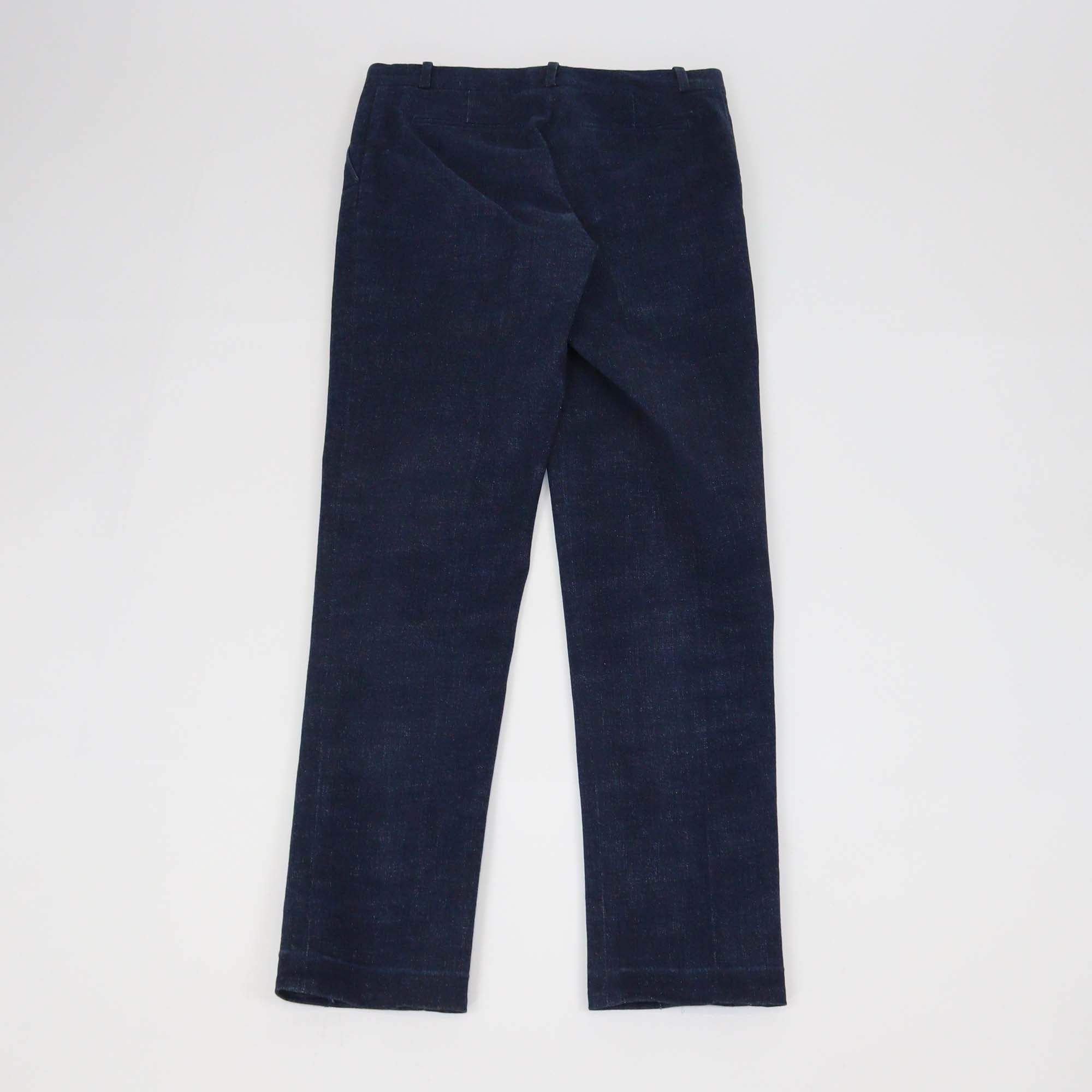Loro Piana Dark Blue Denim Winter Derk Pants