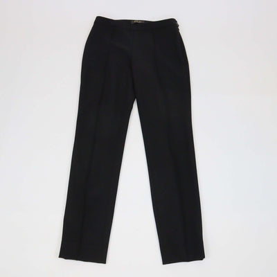 Loro Piana Black Wool Knitted Trouser