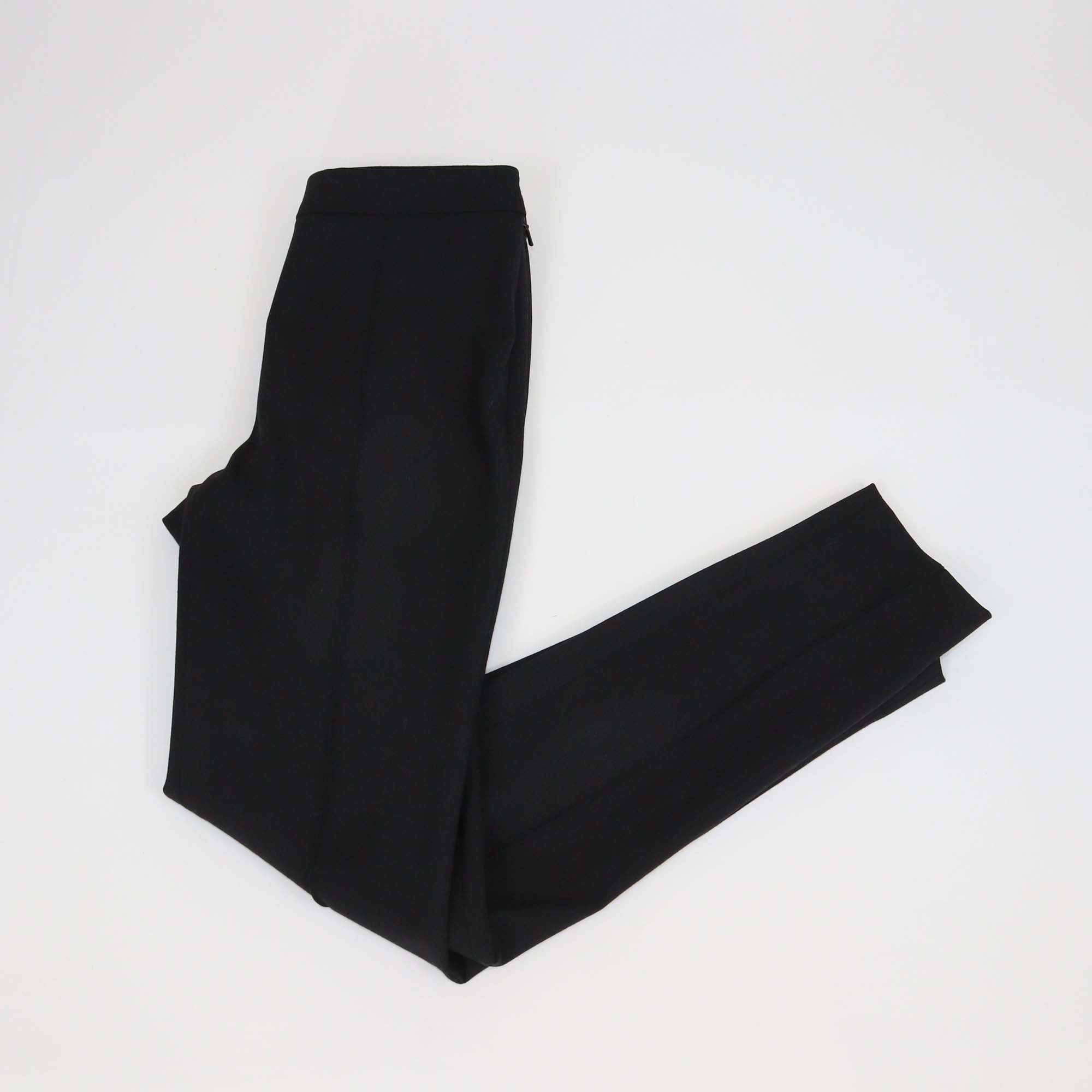 Loro Piana Black Wool Knitted Trouser