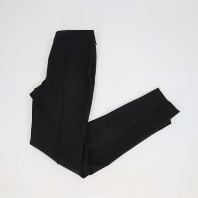 Loro Piana Black Wool Knitted Trouser