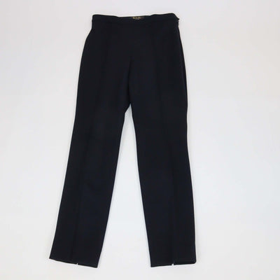Loro Piana Navy Blue Wool Knitted Trouser