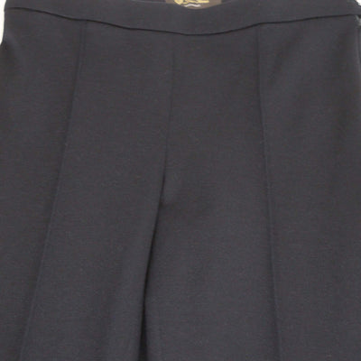Loro Piana Navy Blue Wool Knitted Trouser