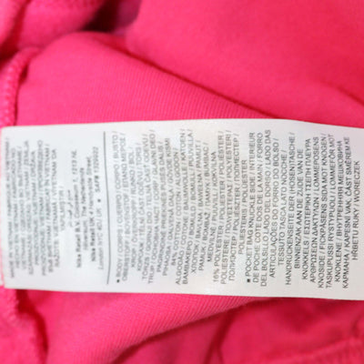 Nike x Jacquemus Pink Cotton Cut Out Swoosh Sweat Pants