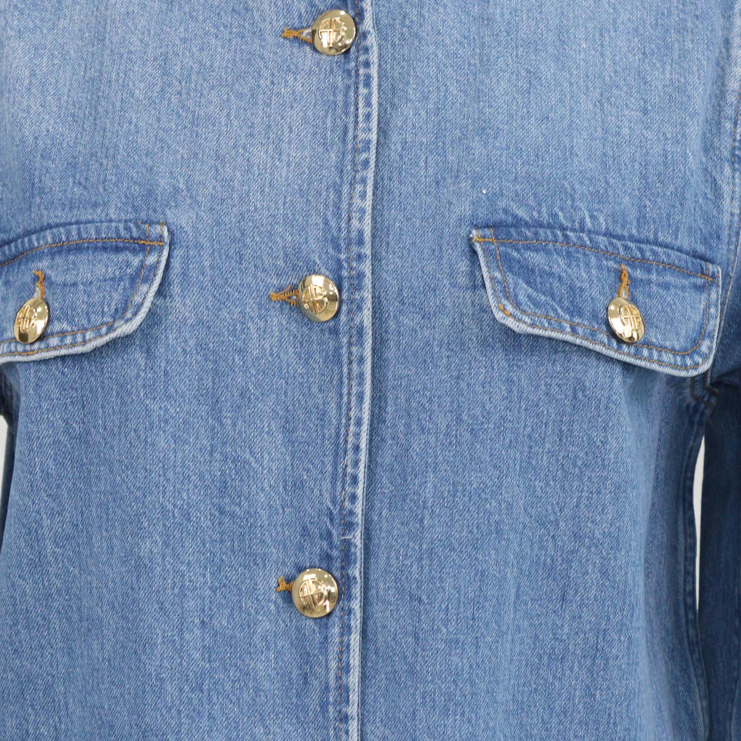 Anine Bing Blue Denim Janet Jacket