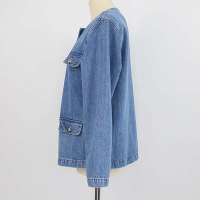 Anine Bing Blue Denim Janet Jacket