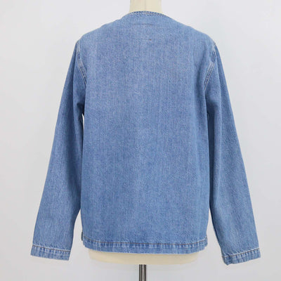 Anine Bing Blue Denim Janet Jacket