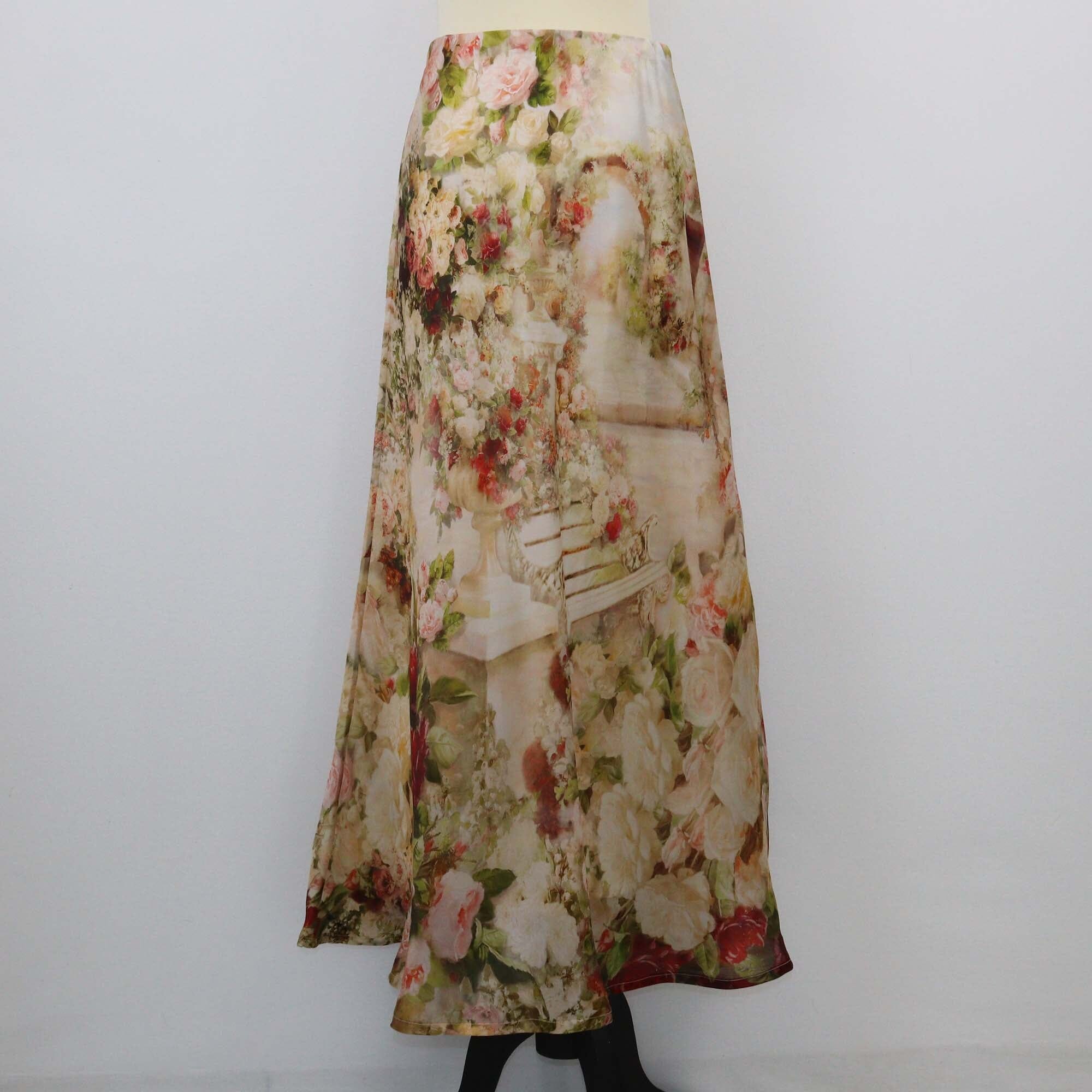 Zimmermann Multicolor Luminosity Floral Flared Maxi Skirt Womens Zimmermann 