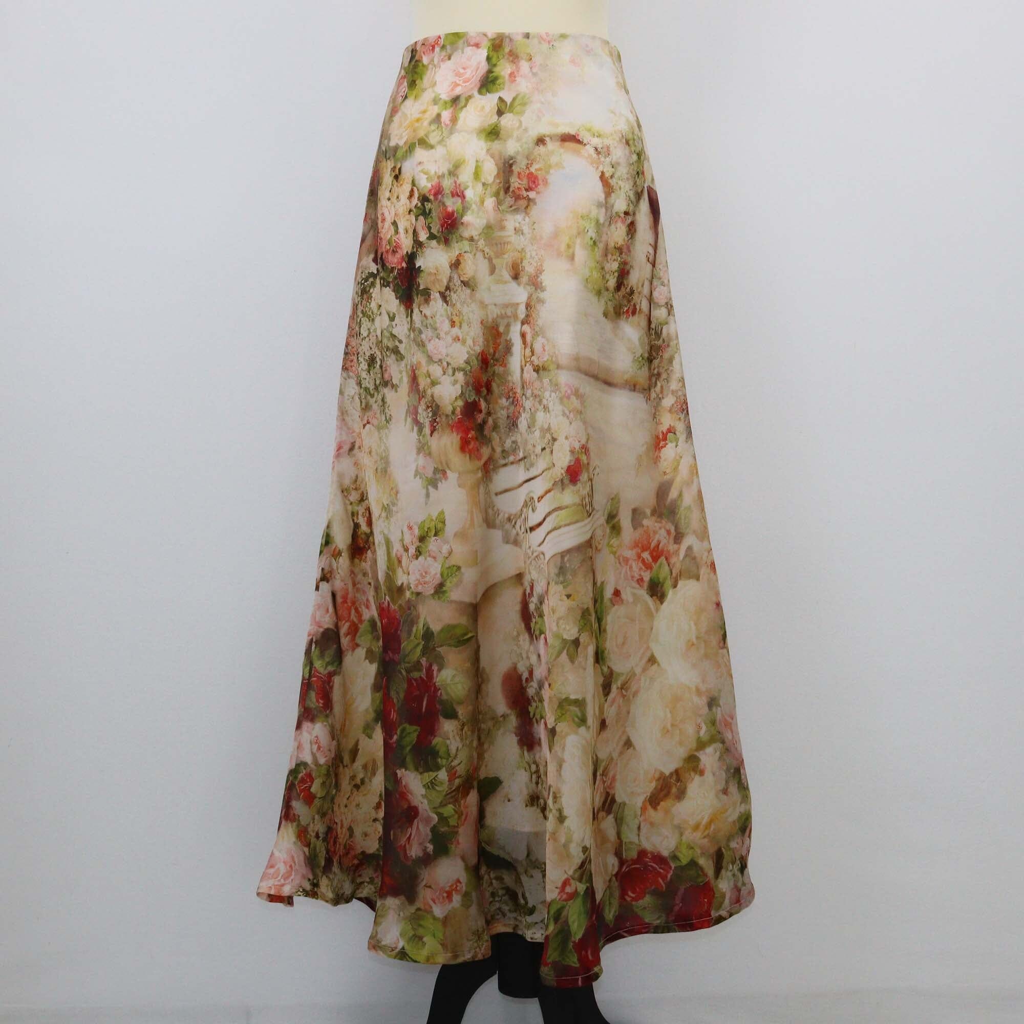 Zimmermann Multicolor Luminosity Floral Flared Maxi Skirt Womens Zimmermann 