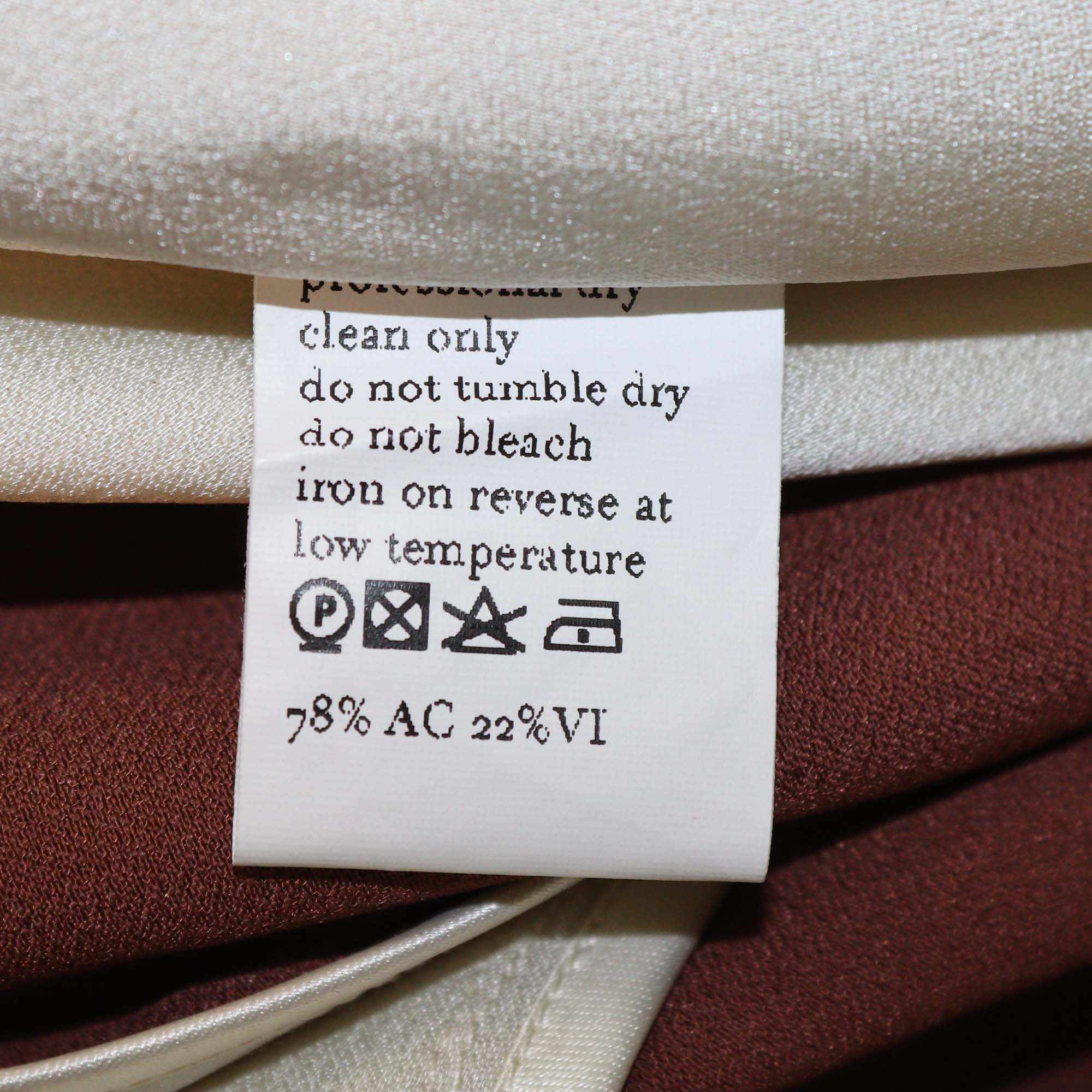 Taller Marmo Ivory/Cinnamon Copacabana Long Kaftan