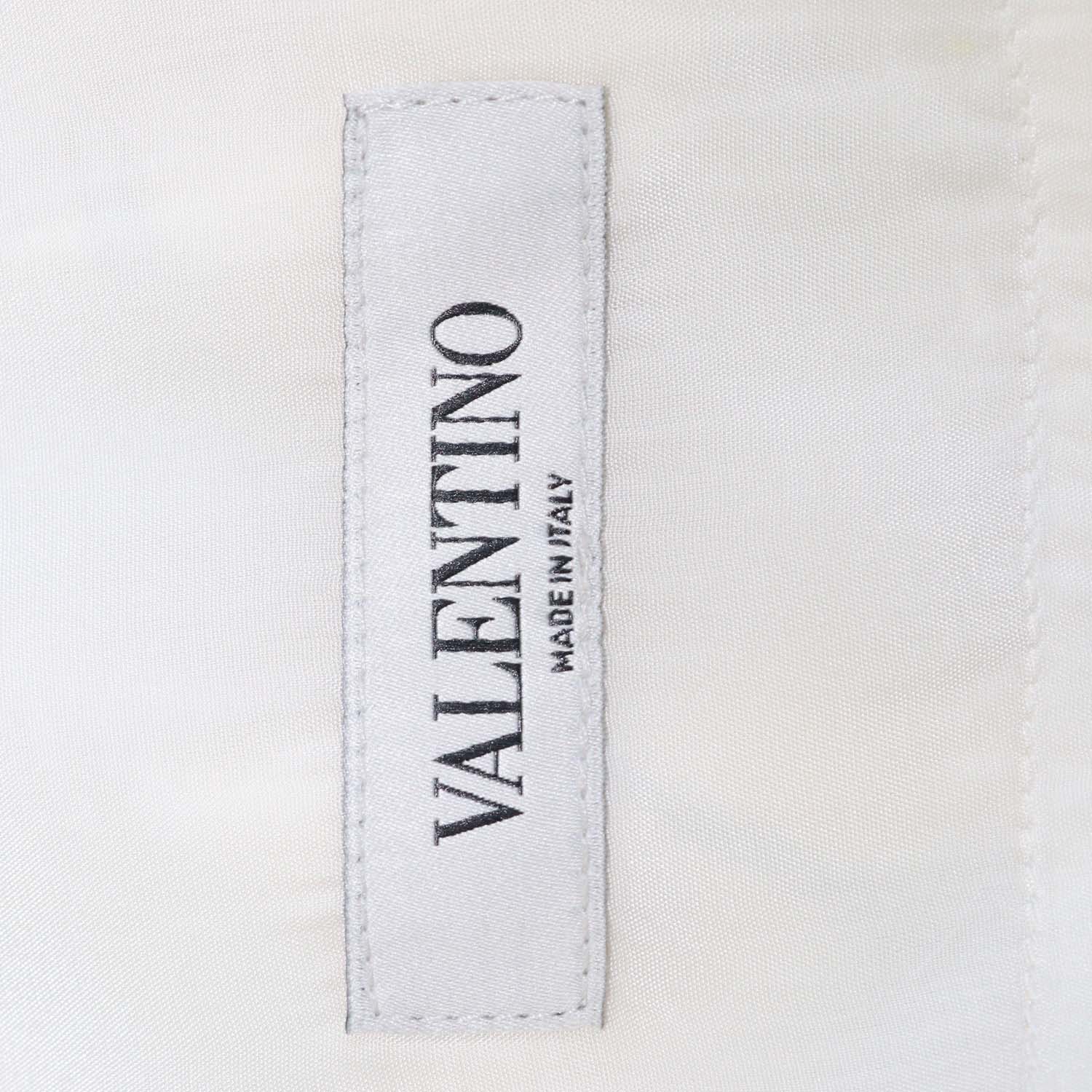 Valentino Yellow/Multicolor Cotton and Silk Floral Print Short