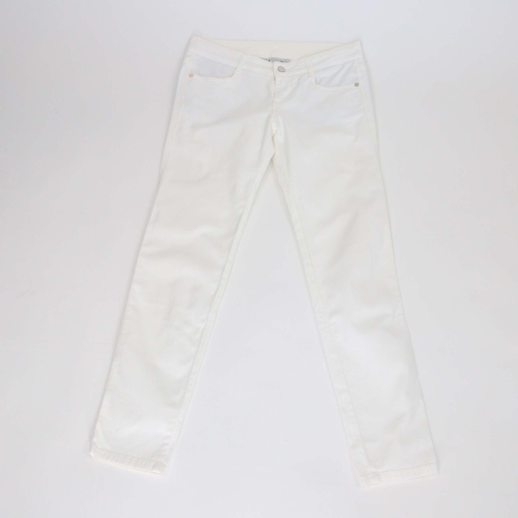 Stella McCartney White Denim Skinny Leg Pants Womens Stella McCartney 