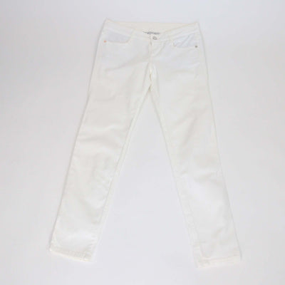 Stella McCartney White Denim Skinny Leg Pants Womens Stella McCartney 