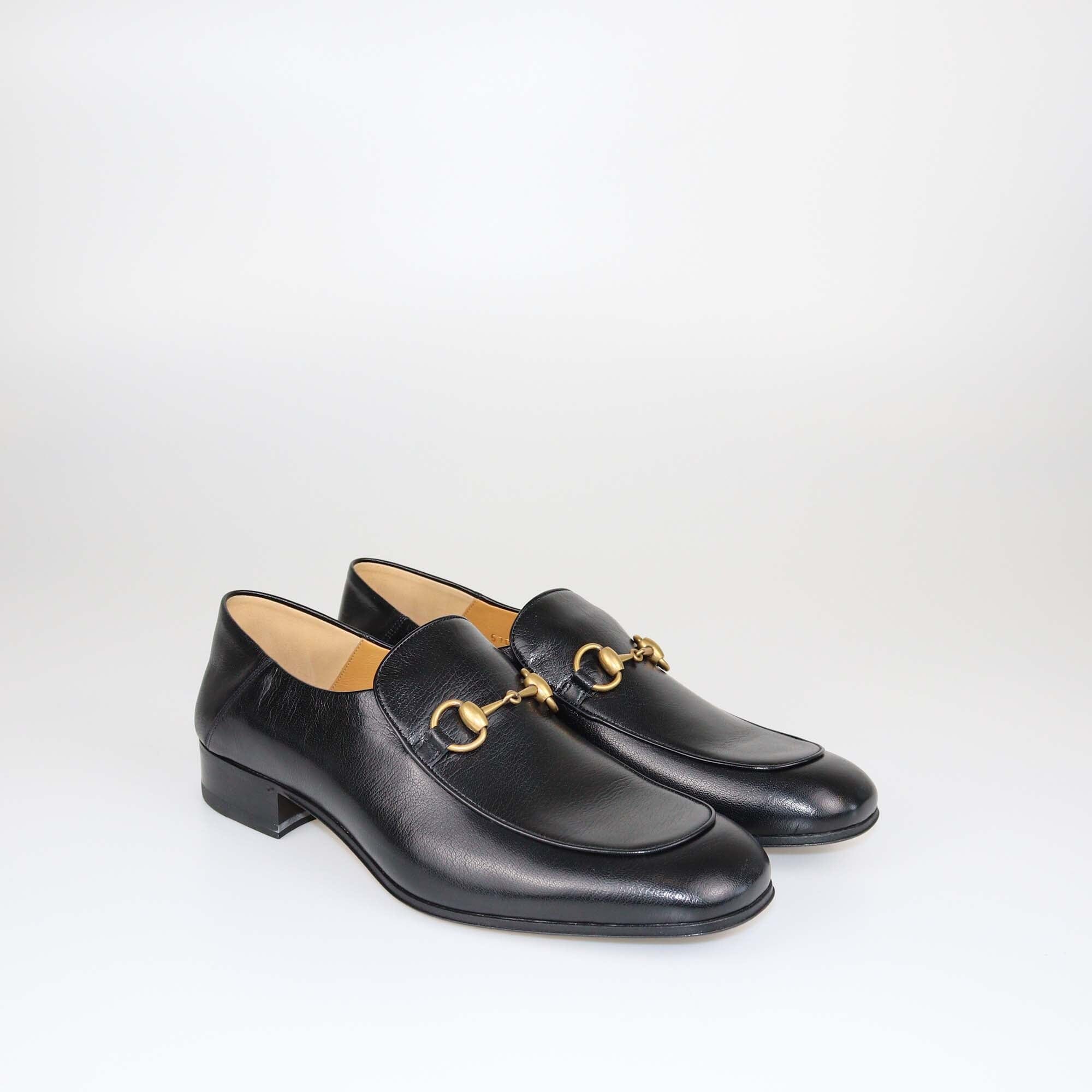 Gucci Black Jordaan Loafers Shoes Gucci 