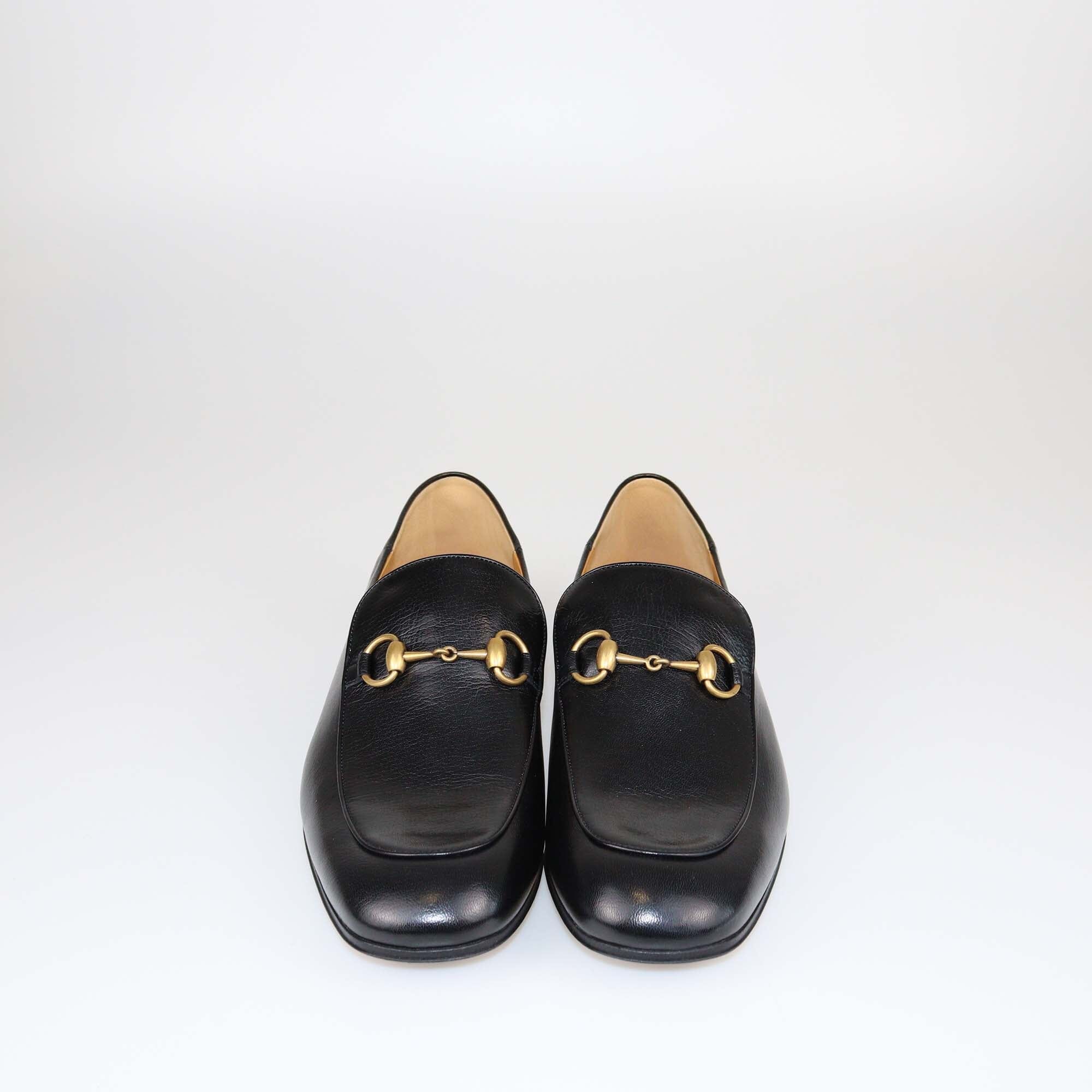 Gucci Black Jordaan Loafers Shoes Gucci 