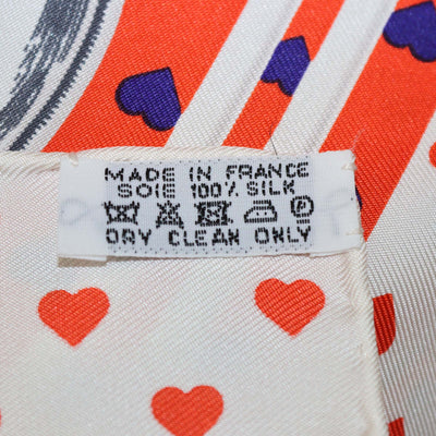 Hermes Multicolor Silk Brides de Gala Forever Scarf 45