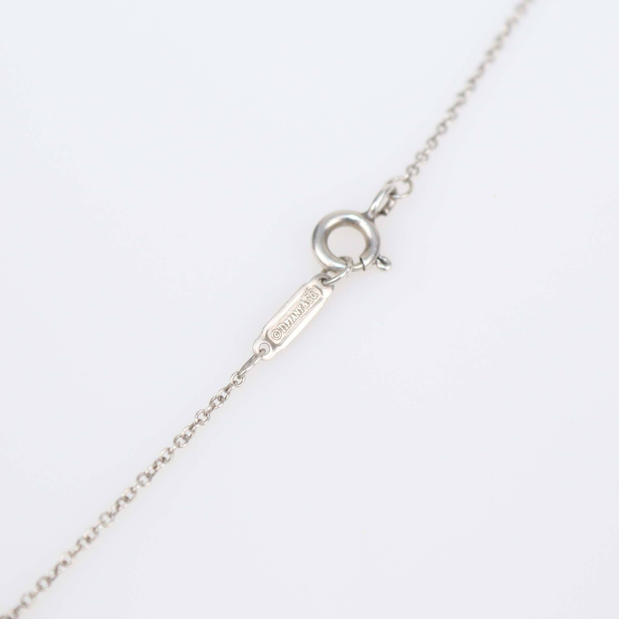 Tiffany & Co. Sterling Silver Endless Infinity Necklace