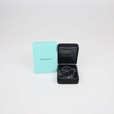 Tiffany & Co. Sterling Silver Endless Infinity Necklace