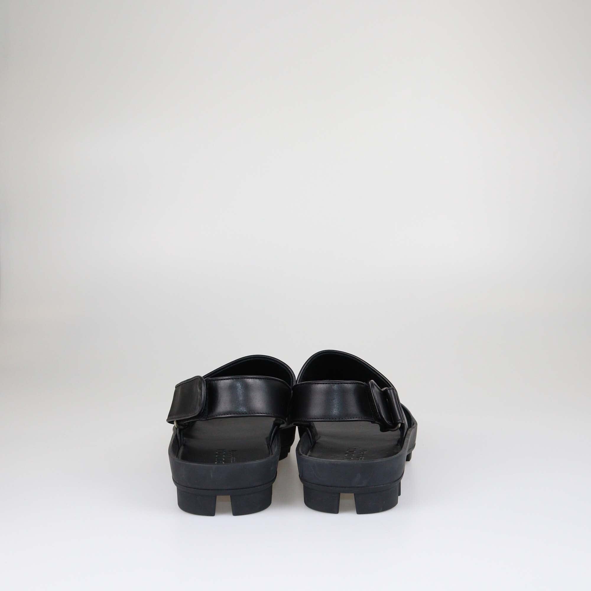 Gucci Black Horsebit Greek Slingback Flat Sandals Shoes Gucci 