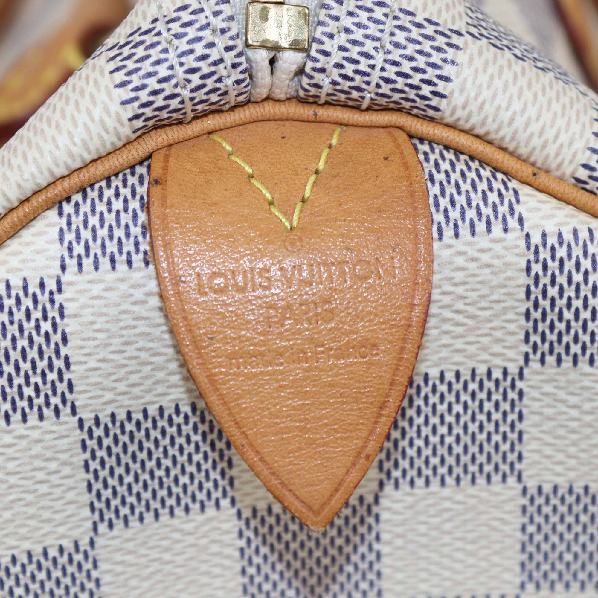 Louis Vuitton Damier Azur Speedy 30 Womens Louis Vuitton 