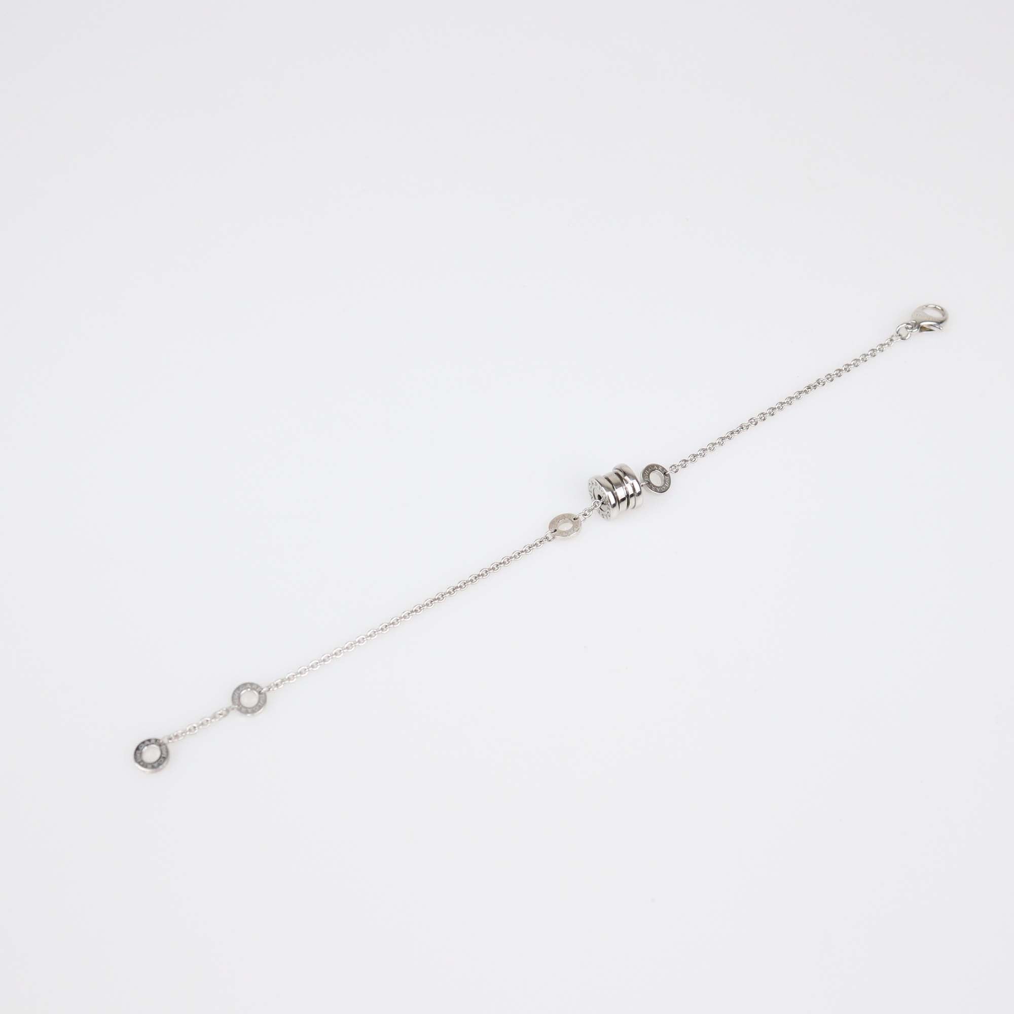 Bvlgari 18K White Gold B.Zero1 Bracelet