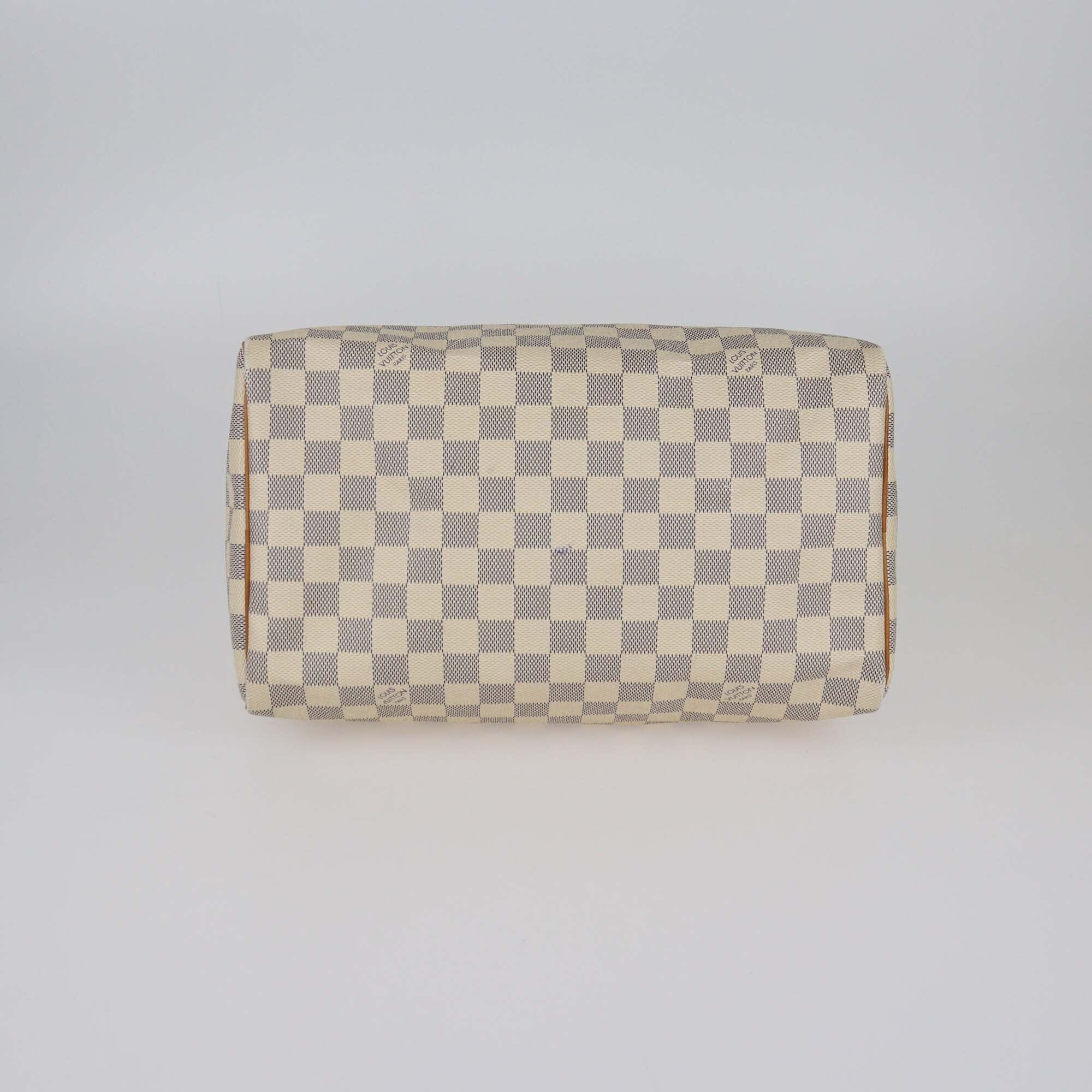 Louis Vuitton Damier Azur Speedy 30 Womens Louis Vuitton 
