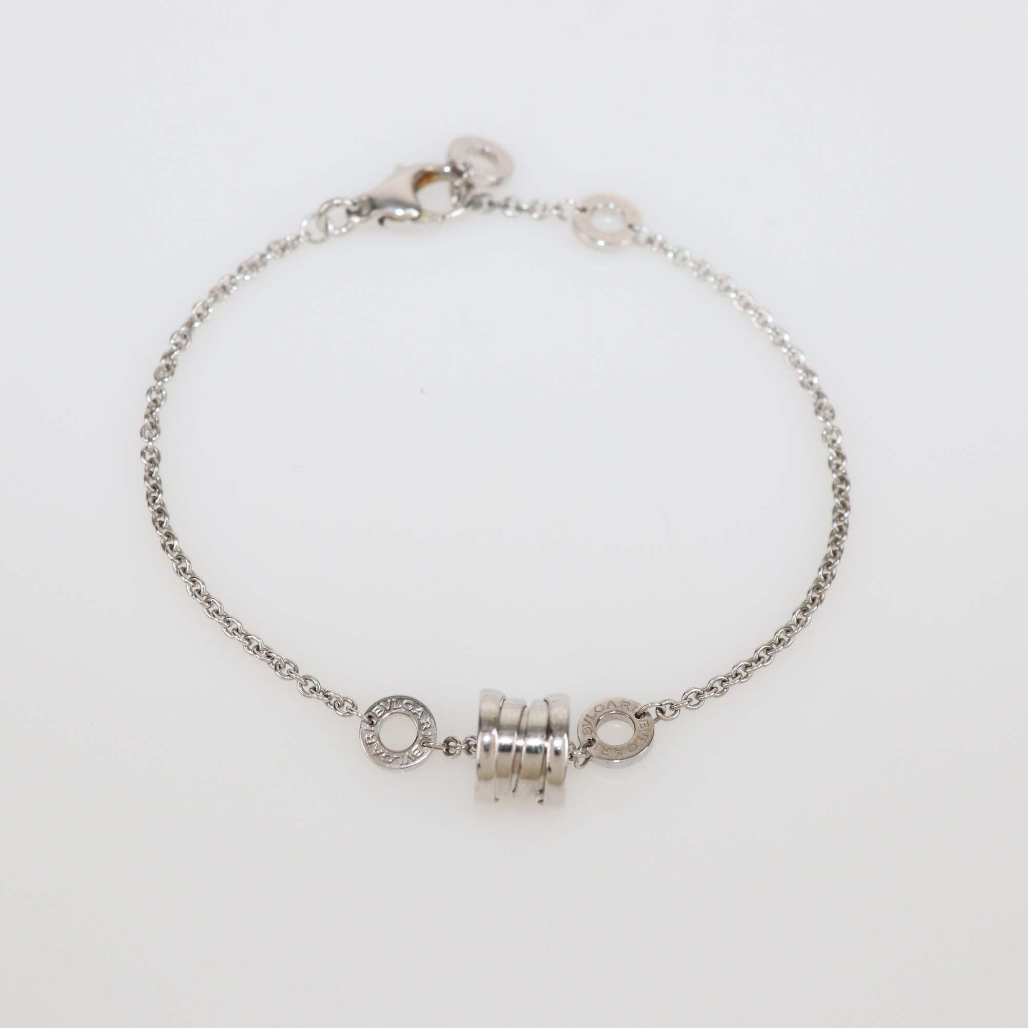Bvlgari 18K White Gold B.Zero1 Bracelet