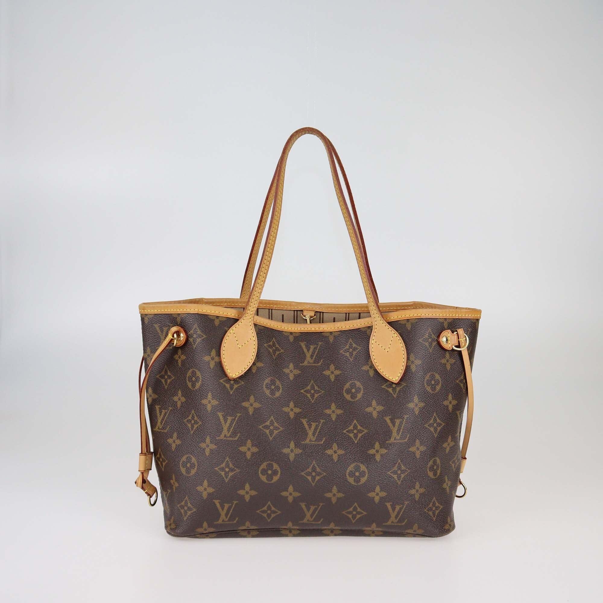 Louis Vuitton Monogram Neverfull PM Womens Louis Vuitton 