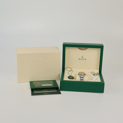 Rolex Silver 18K Rose Gold Stainless Steel Datejust 179171-SLVDJ Women's Watch 26 mm Womens Rolex 