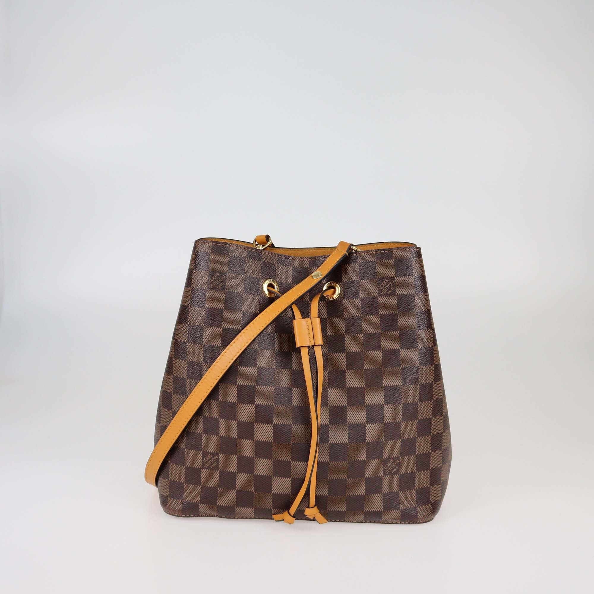 Louis Vuitton Damier Ebene NeoNoe MM Womens Louis Vuitton 