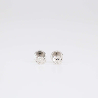 Bvlgari Bvlgari 18K White Gold Onyx Stud Earrings