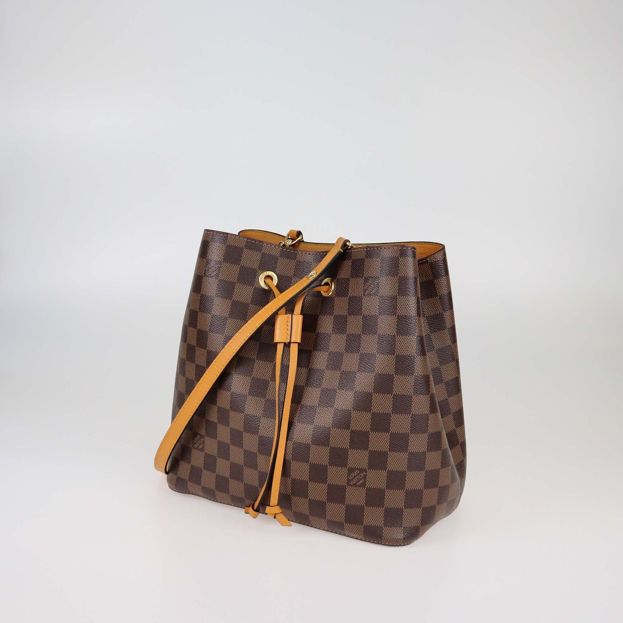 Louis Vuitton Damier Ebene NeoNoe MM Womens Louis Vuitton 
