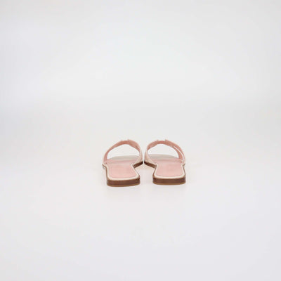 Hermes Bicolor Lizard Oran Sandals