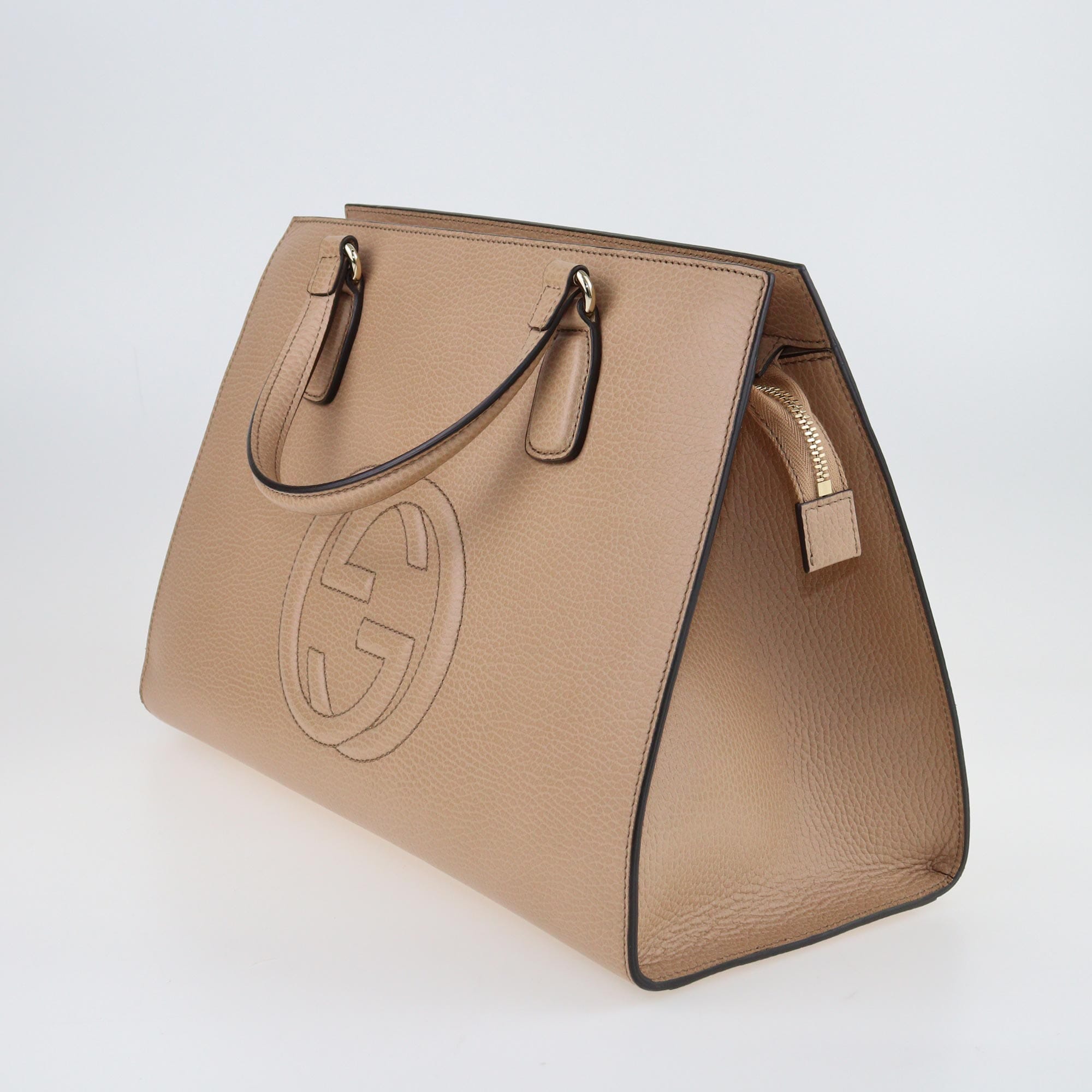 Beige Soho Top Handle Bag Bags Gucci 