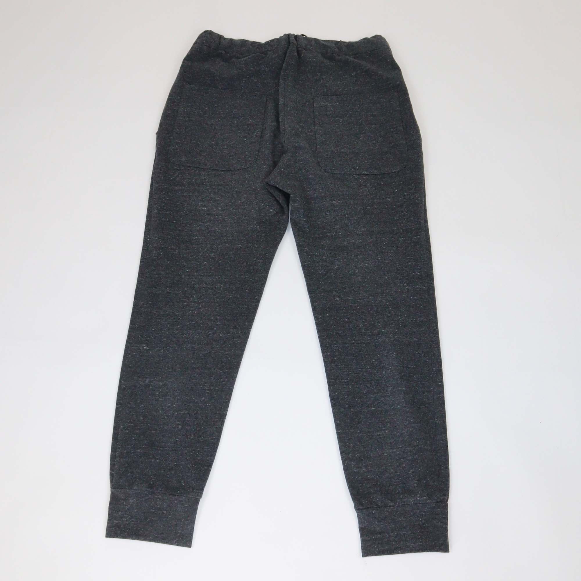 Brunello Cucinelli Grey Cotton Blended Beaded Pocket Joggers Pants