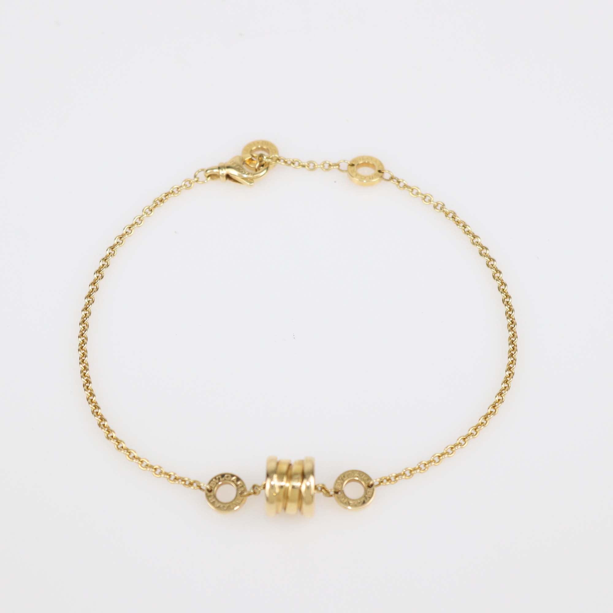 Bvlgari 18K Yellow Gold B.Zero1 Bracelet