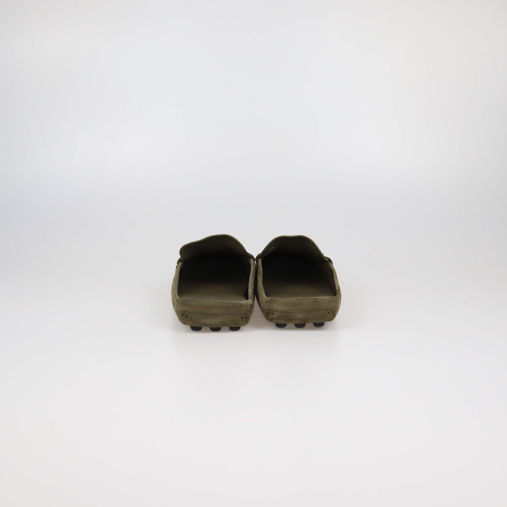 Hermes Vert Toundra Suede Icaro Mules
