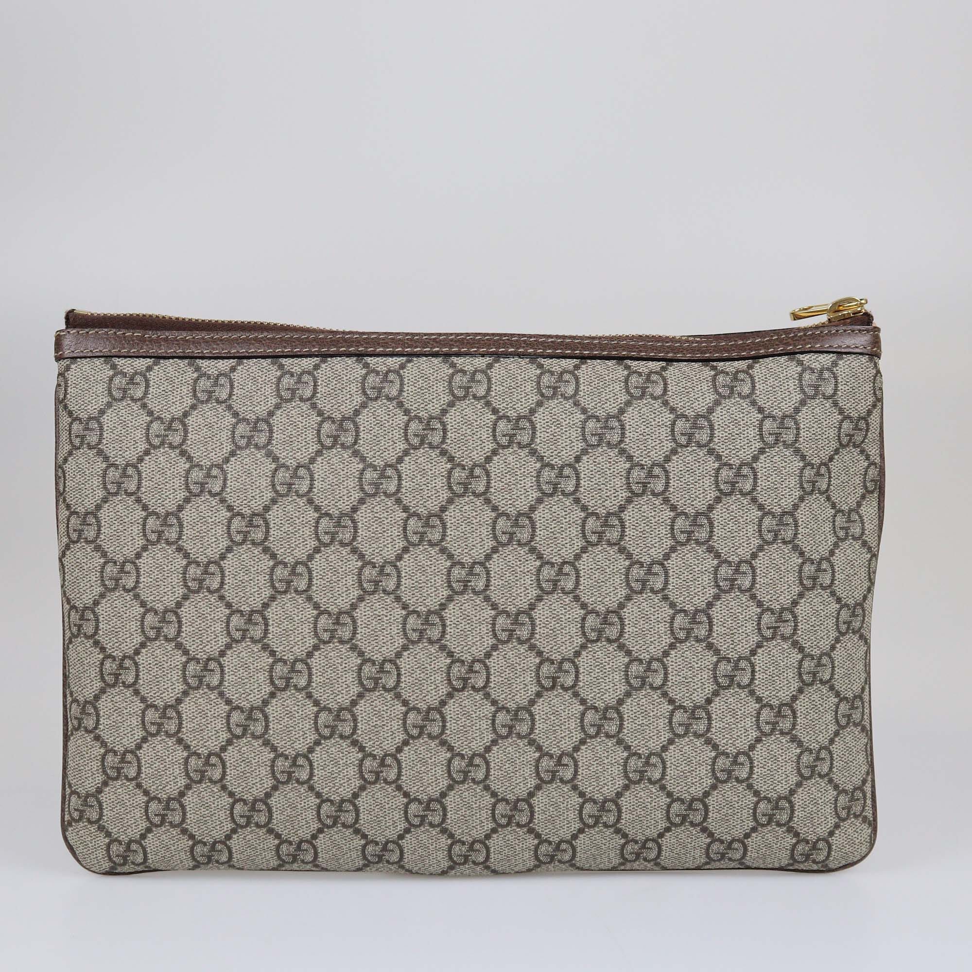 Gucci ophidia gg supreme pouch best sale