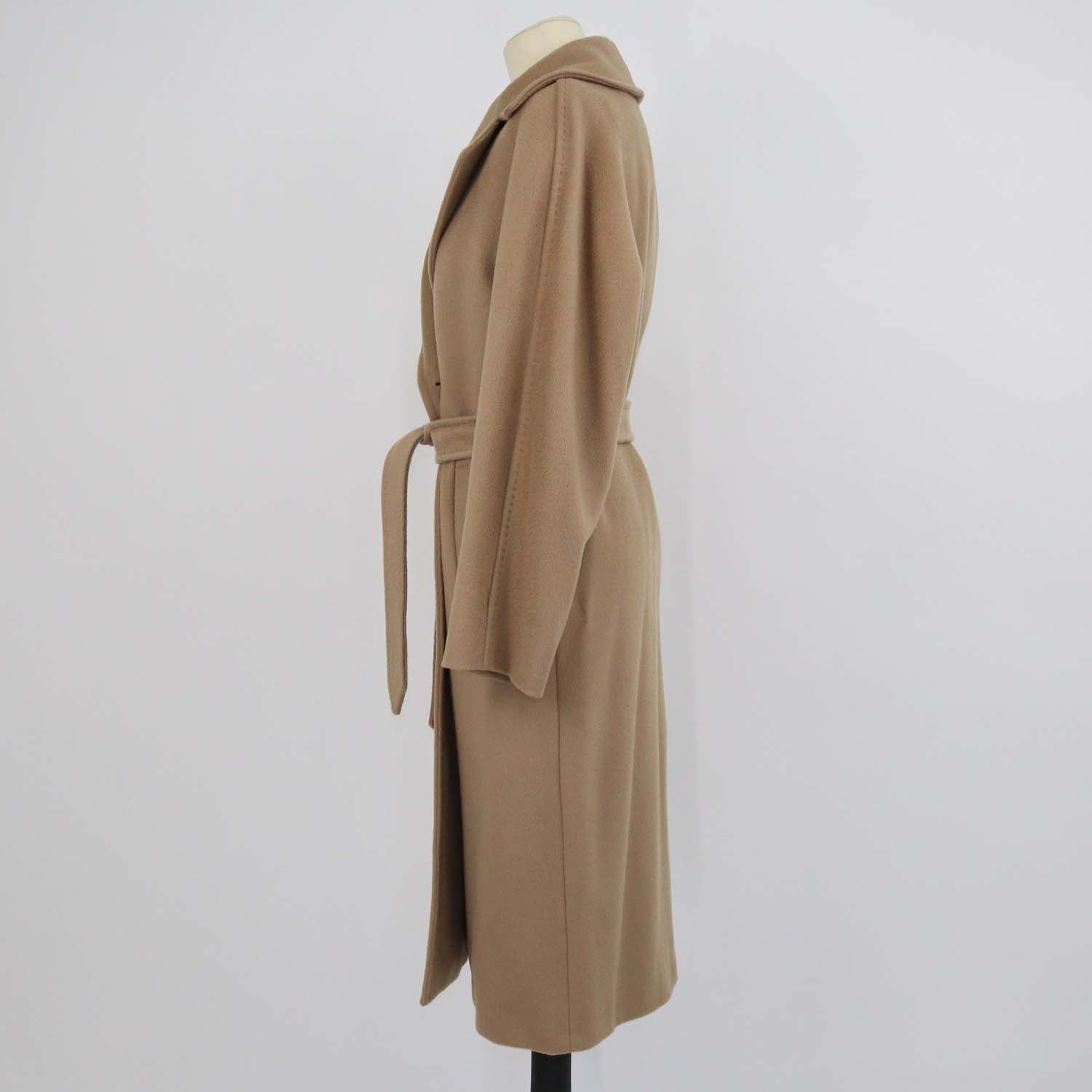 Weekend Max Mara Beige Wool Belted Trench Coat