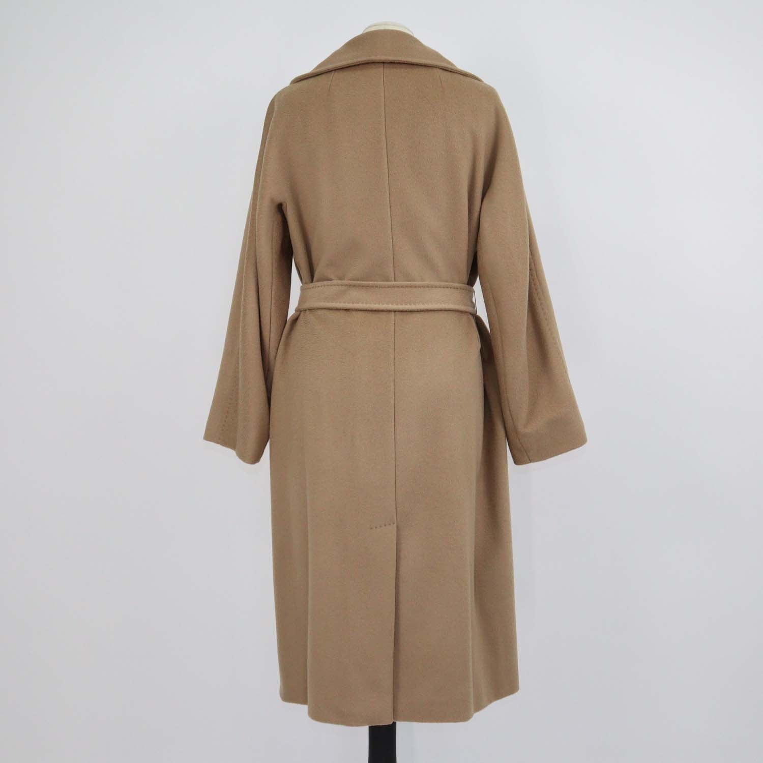 Weekend Max Mara Beige Wool Belted Trench Coat