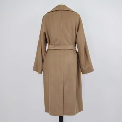 Weekend Max Mara Beige Wool Belted Trench Coat